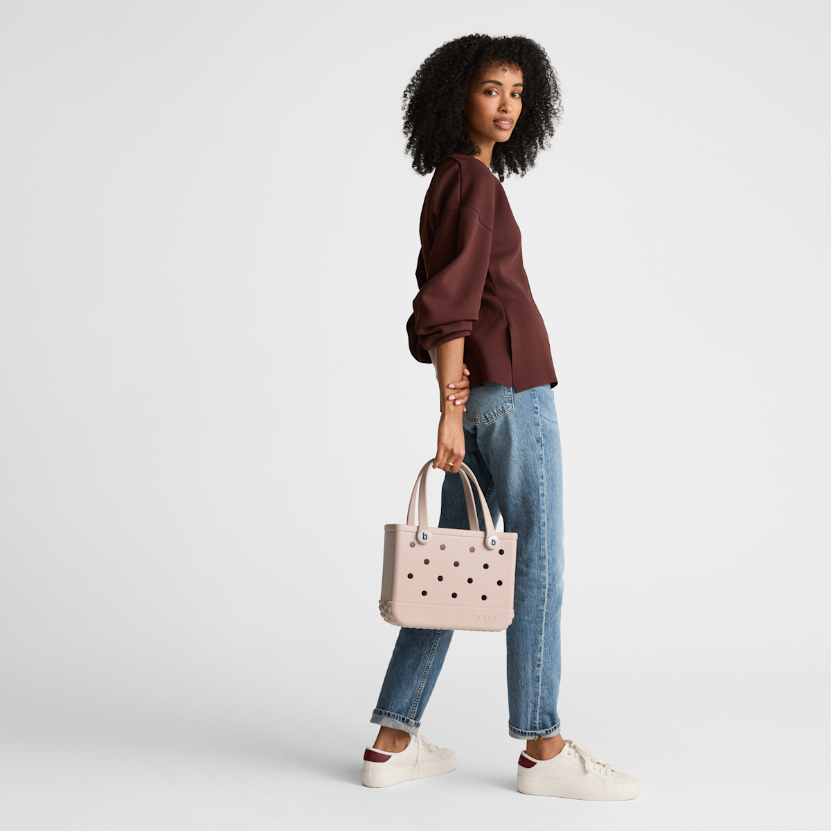 Bitty Bogg Bag - Red, White and Plaid